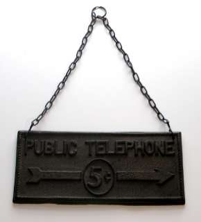   when making a phone call was just 5 cents made of cast iron it can be