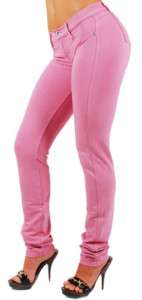 New Pink Sexy Skinny Jeggings   Stretch Jean Leggings  