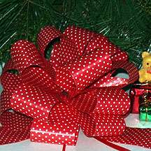   RIBBON DECORATIONS CHRISTMAS WREATH TREE BUY 3 PACKS 4TH FREE  