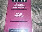   Dodge Ram Truck 1500 2500 3500 CHASSIS DIAGNOSTIC Shop Manual CUMMINS