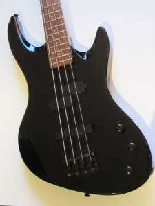 DeArmond / Fender Electric Bass Guitar w/ Case Black  
