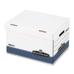  Bankers Box FastFold Flip Top File Box, Letter/Legal, 12 x 