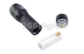adjustable focus flashlight zoom cree torch LED Hiking  