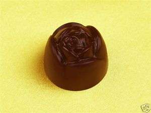 Gießform Hohlkörperform für Schokolade Rose  