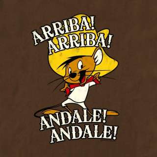 Looney Tunes Speedy Gonzales T Shirt Arriba! Andale! lizenziertes Kult 