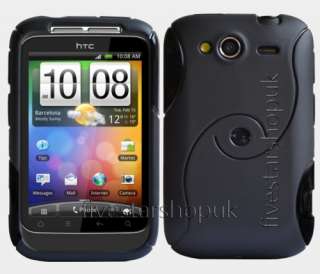 NEW CASE COVER FOR HTC WILDFIRE S AND SCREEN PROTECTOR  
