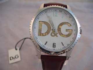 Orologio Orologi Uomo Marrone Pelle Dolce & Gabbana D&G Sestriere 