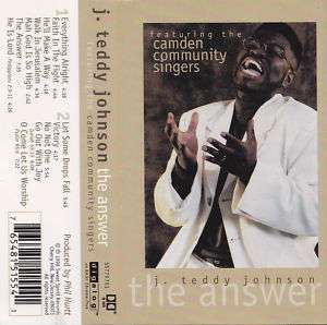 The Answer   J. Teddy Johnson (Cassette 1998) in NM  