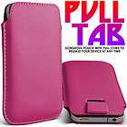 HOT PINK PULL TAB LEATHER CASE COVER FOR LG X350 NEO SM