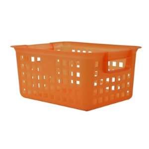    Orange Mesh Storage Basket By IRIS (single)