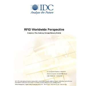 RFID Worldwide Perspective Kitty Fok, Erik Bruin and Albert Pang