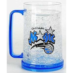  Orlando Magic Freezer Mug   Set of Two Crystal Glasses 