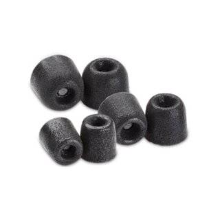Comply TX 100 Series Foam Tips (Black, 3 Pairs, S/M/L) by Comply