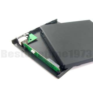 USB 2.0 Laptop CD/DVD ROM RW Drive External Case B332  