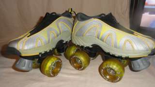 Krypto Lemon Twist sneaker DISCO 4 wheel roller skates  