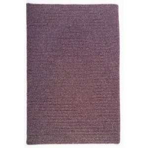  Braided Solid Wool Area Rug Carpet Orchid 3 x 5 