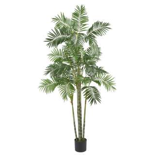Nearly Natural 6ft Areca Palm Silk Tree Green 5275/5302/5316/5337 