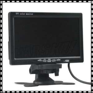 LCD TFT Color Car Rearview Headrest Monitor DVD VCR  