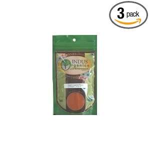 Indus Organic Cayenne Pepper Ground Spice Pack, (3 Packs of 2 Oz 