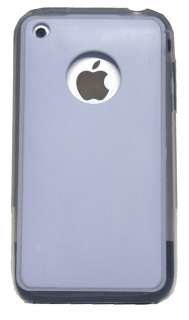 iPhone 2G White Hard Frosted TPU Edge Case  