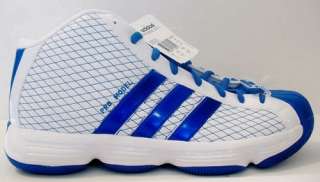 NEW Mens Adidas Basketball Shoes SM PRO Model 2010 LUX Bright Blue 