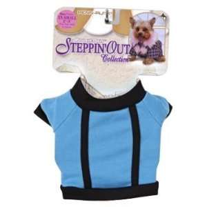   SOC4 Steppin Out Active Wear Shirt in Blue Medium