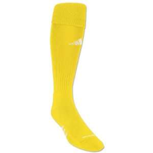  adidas NCAA Formo Elite Irreg Soccer Socks 3 Pack (Yl/Wh 