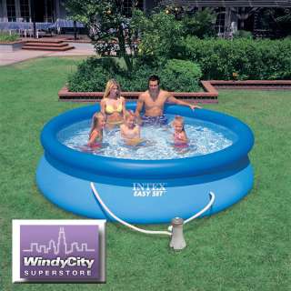   Easy Set Above Ground Intex Swimming Pool +Pump 0 78257 39802 7  
