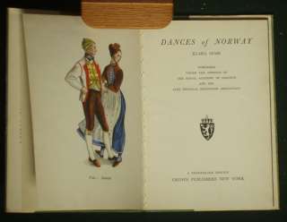  European National Dances NORWAY folk music costume bunad ballad  