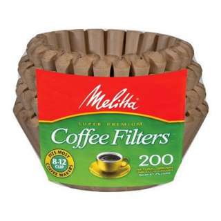 Melitta Natural Brown Coffee Filters 200 ctOpens in a new window