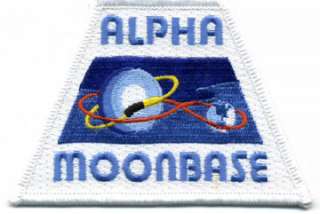 Space 1999 Alpha Moonbase Orbit Embroidered Patch  