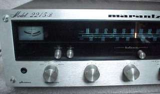 Marantz 2215B Classic AM/FM Stereo Receiver,Works Fine  
