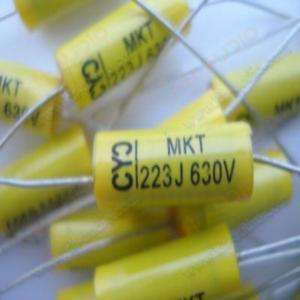 10 Axial Polyester Film Capacitor 0.022uF 630V fr amps  