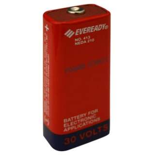 Batteriesinaflash Eveready 413 Carbon Zinc 30V Battery NEDA 210, 20F20 