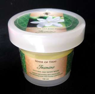 Jasmine Bath Salt Scrub Thai Massage Aroma Oil Spa  