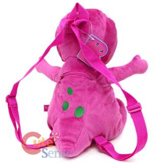 Barney Plush Doll Backpack Jumbo Stuffed Toy Plush Bag 17 Licensed 