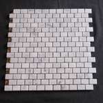 Crema Marfil Large Basket Weave Tile Polished  