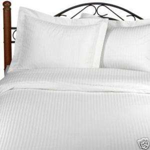8pc Olympic Queen White BED IN A BAG Comforter 1200TC  