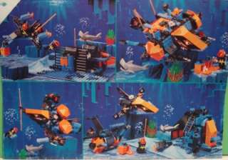 Lego Legos INSTRUCTION BOOK # 6190 Sharks Crystal Cave  