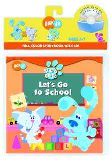 nickelodeon blues clues let s go to school book cd blue is helping 