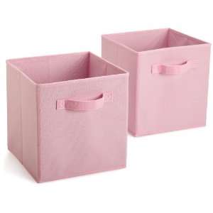  ClosetMaid 829900 Fabric Drawers, Pink, 2 Pack