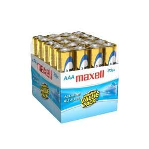  Maxell 723849 LR03 20MP AAA Cell 20 Pack Brick Battery 