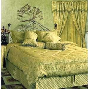   Tone Jacquard Queen Bed in a Bag Comforter Bedding Set