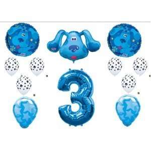  Blues Clues Third 3rd Birthday Party Balloons Decorations 