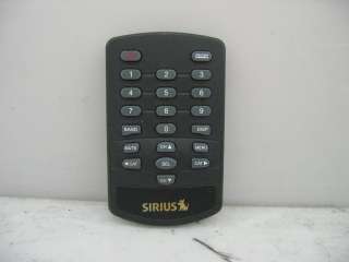 Sirius Satellite Radio Car Audio Remote Control  