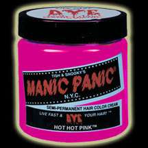 Punk HOT Hot Pink MANIC PANIC Hair Dye VEGAN  