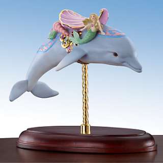Lenox Carousel Animals Dolphin Limited Edition 1,500 NIB COA Gorgeous 
