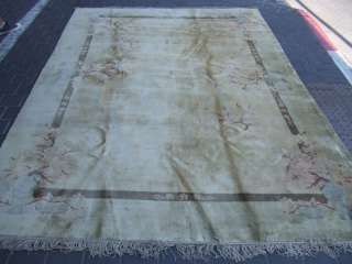 Beautiful hand woven antiques Chinese Carpets rug silk  