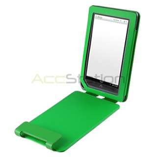   Nook Color Folio Leather Carrying Case Cover Pouch w/ Flip Back Stand