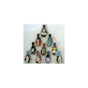  Disney Villian Bowling Pins Complete Set of 10 Everything 